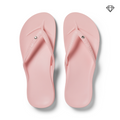 Arch Support Flip Flops - Classic - Crystal Pink
